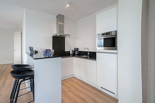 Buitenkant - Appartement in Breskens bij het Strand in Breskens (5)
