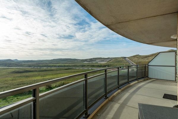 Terras - Wijde Blick 205 appartement met balkon in Callantsoog (3)