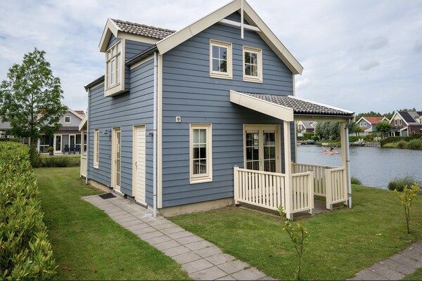 Buitenkant - Bungalow in Zuid-Holland met eigen aanlegsteiger in Simonshaven (1)