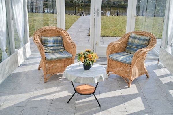 Terras - Bungalow in Breskens bij Strand en Zwembad in Breskens (5)