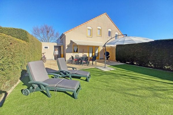 Terras - Bungalow in Breskens bij het Strand in Breskens (1)