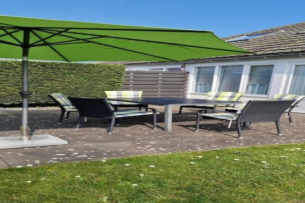 Terras - Gezellig comfortabel huisje in Breskens (5)