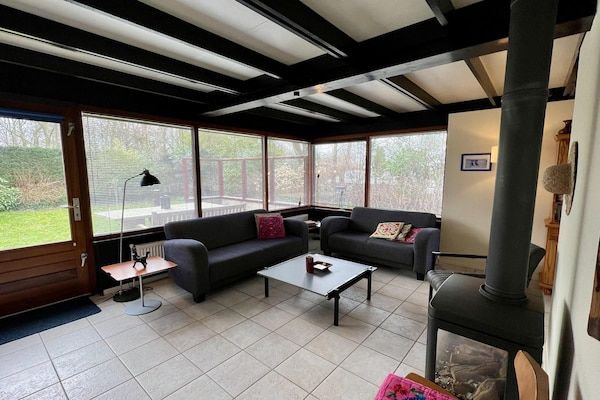 Woonkamer - Bungalow voor 4 personen in Wildrijk in Sint Maartenszee (3)
