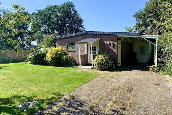 Buitenkant - Zonnige tuinbungalow in Sint Maartenszee (4)