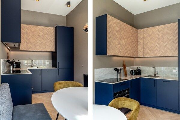Keuken - Prachtig appartement, uitzicht op Delftse gracht. in Delft (5)