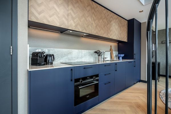 Keuken - Stijlvol Delfts Appartement in Delft (4)