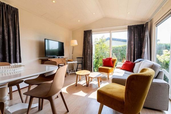 Woonkamer - vakantiehuis in Zuid-Holland in Noordwijk (3)