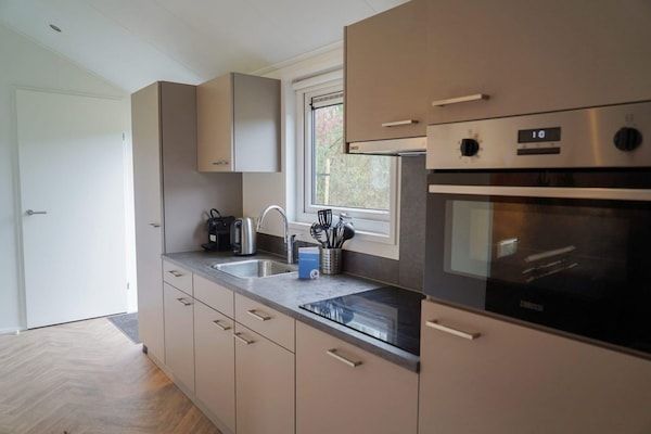 Keuken - Boschalet voor 4 personen in Belfeld in Belfeld (3)