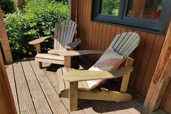 Terras - Vakantiehuis in Nederland voor Rustzoekers in Scherpenzeel (FR) (4)