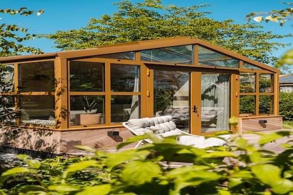 Buitenkant - Vakantiehuis in Friesland met Kasuitstraling in Scherpenzeel (FR) (5)