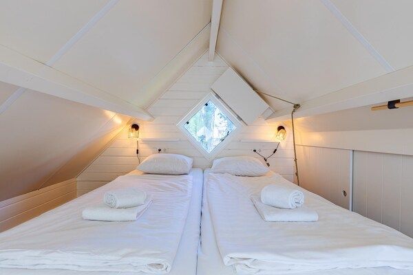 Slaapkamer - Vakantiehuis in Domburg bij het Strand in Domburg (3)