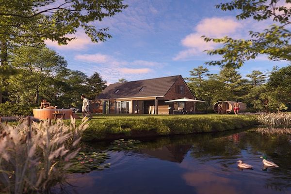 Buitenkant - Privé wellnessretraite voor een gezin in TA Gasselte (1)