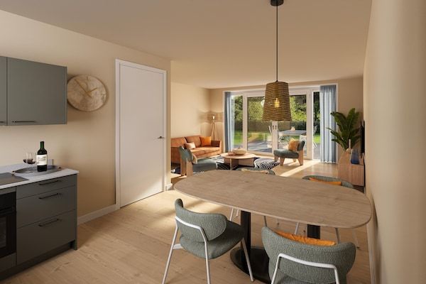 Eetkamer - Vakantiehuis in Medemblik met eigen sauna in PS Opperdoes (2)