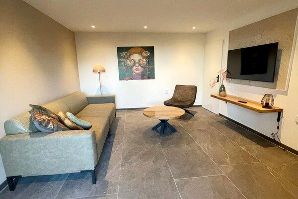Woonkamer - Knus appartement nabij Valkenburg in Voerendaal (1)