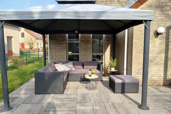 Terras - Villa voor 6 personen met omheinde tuin in Ewijk (5)