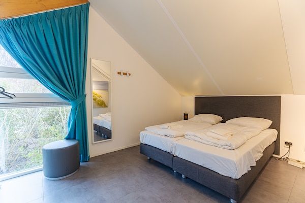 Slaapkamer - Exclusief strandhuis in Renéše in Renesse (5)