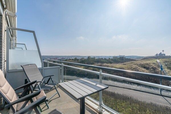 Uitzicht - 4 Persoons appartement met eiland-zeezicht in De Koog (2)