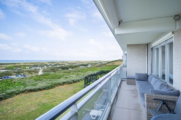Uitzicht - 4 Persoons appartement met zeezicht in De Koog (2)