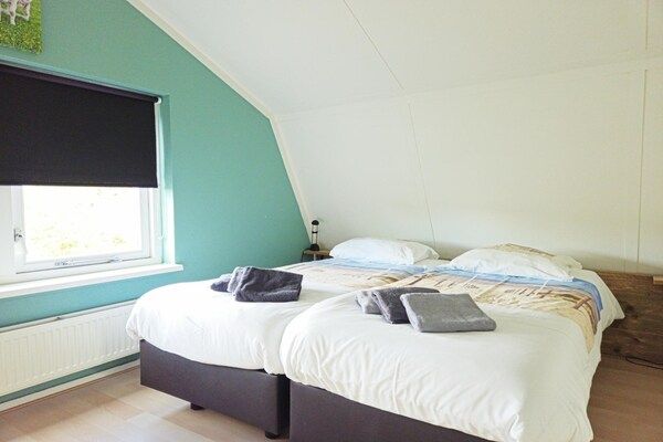 Slaapkamer - Ongerepte strandbasis in Noordwijk in Noordwijk (3)