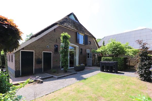 Tuin - Appartement in Dalerveen met sauna voor 7 personen in Dalerveen (1)