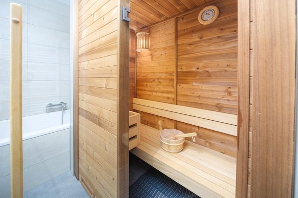 Sauna - Apt aan het strand voor vier personen in Workum in Workum (5)