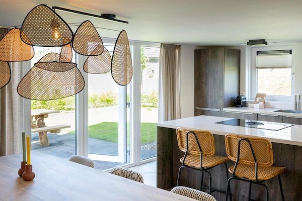 Keuken - Huis aan de kust met sauna voor 6 personen in Sint Maarten (5)