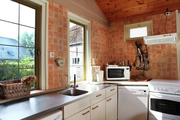 Keuken - Huisdiervriendelijke boerderij in Eede (5)