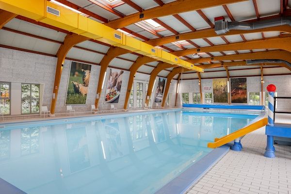 Park - Chalet met vaatwasser nabij natuurreservaat in Borger (1)