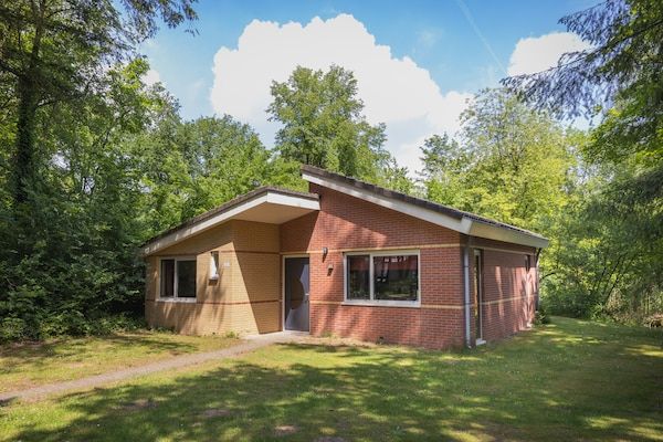 Buitenkant - Bungalow in Nederland met Sauna en Privacy in Kootwijk (1)